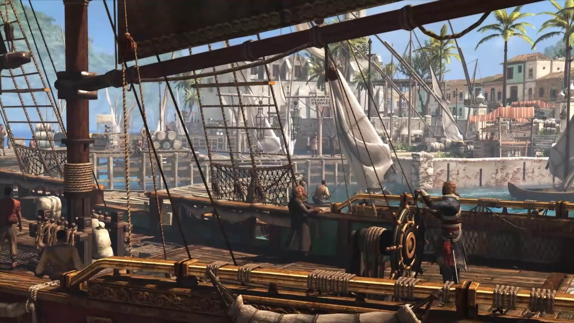 Assassin's Creed IV Black Flag - геймплей игры Windows